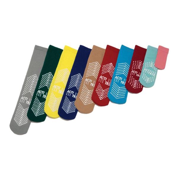 Slippers Patient Acti-Tred Terrycloth Cranberry Small 48Pr/Ca